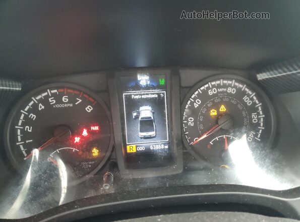 3TYRX5GN7MT032615 2021 TOYOTA TACOMA Серый Вид щитка приборов