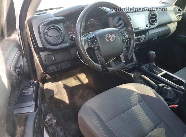 3TYRX5GN7NT056902 2022 TOYOTA TACOMA White წინა პანელის ხედი