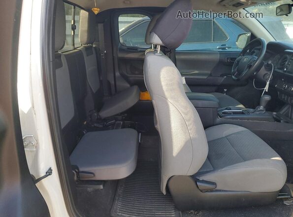 3TYRX5GN7NT056902 2022 TOYOTA TACOMA White უკანა სავარძლების ხედი