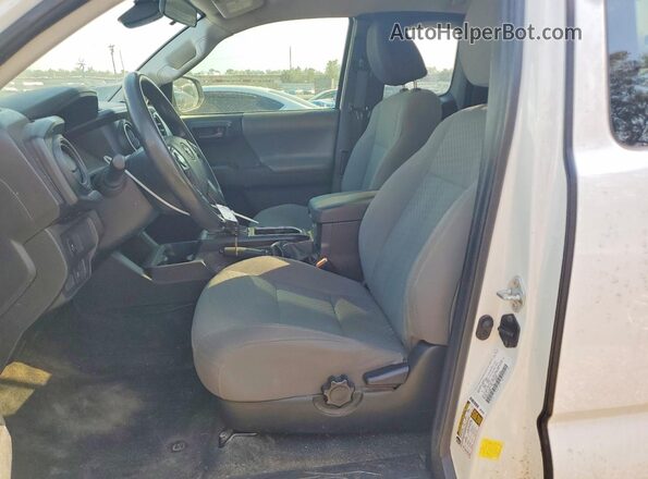 3TYRX5GN7NT056902 2022 TOYOTA TACOMA White წინა სალონის ხედი