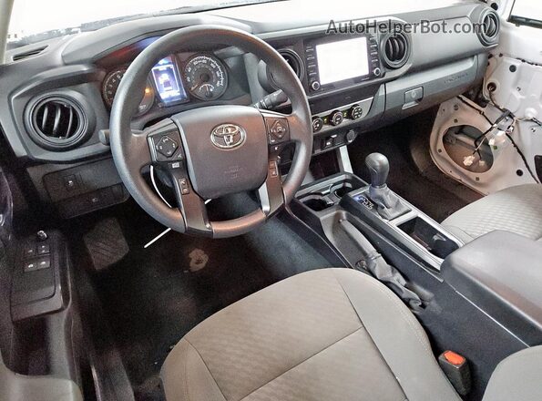 3TYRX5GN8PT083240 2023 TOYOTA TACOMA White Առջևի վահանակի տեսք