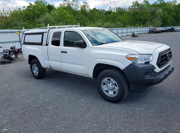 3TYRX5GN9NT048980 2022 TOYOTA TACOMA White Przód prawy