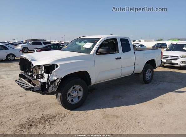 3TYRX5GN9PT077771 2023 TOYOTA TACOMA White Առջևի ձախ երեք քառորդ տեսարան