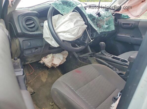 3TYRX5GNXPT069467 2023 TOYOTA TACOMA White Առջևի վահանակի տեսք