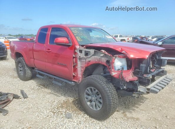 3TYRX5GNXPT072496 2023 TOYOTA TACOMA Red წინა მარჯვენა