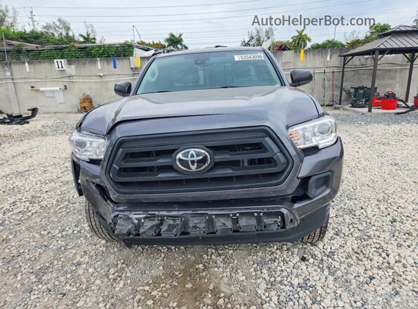 3TYRZ5CN3NT019961 2022 TOYOTA TACOMA Gray Front view