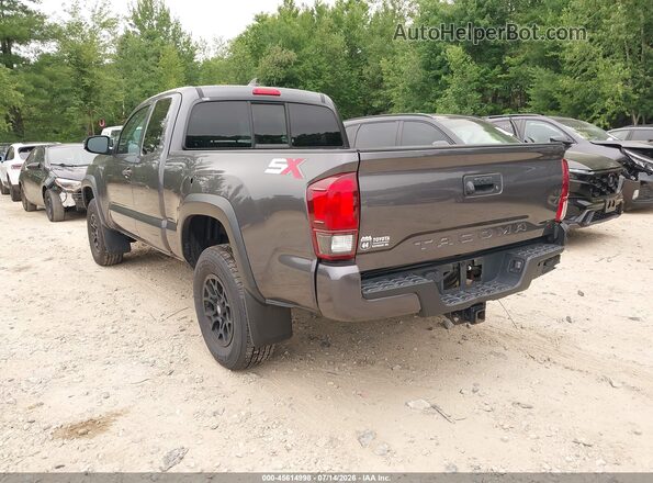 3TYRZ5CN5MT008796 2021 TOYOTA TACOMA Gray Rear left