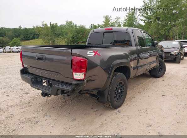 3TYRZ5CN5MT008796 2021 TOYOTA TACOMA Gray Rear right