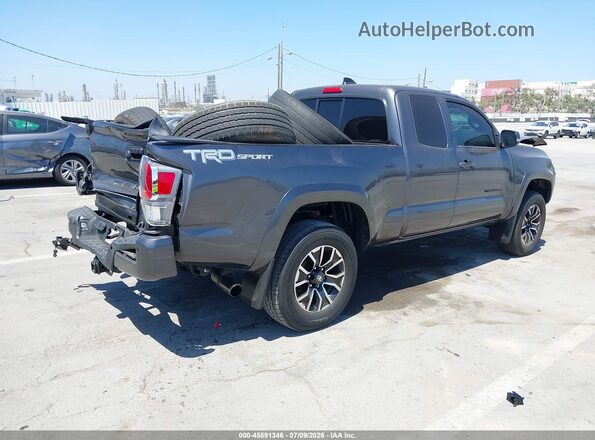 3TYRZ5CN5NT021954 2022 TOYOTA TACOMA Gray Rear right