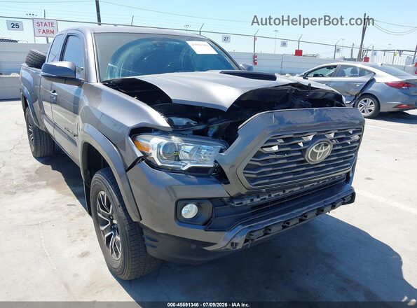 3TYRZ5CN5NT021954 2022 TOYOTA TACOMA Gray Front view