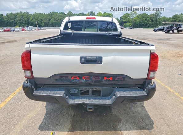 3TYRZ5CNXNT024249 2022 TOYOTA TACOMA White Widok z tyłu