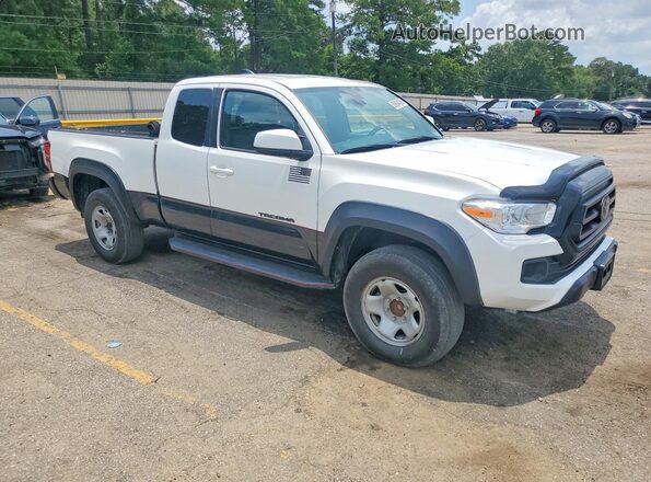 3TYRZ5CNXNT024249 2022 TOYOTA TACOMA White Przód prawy