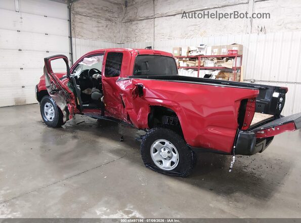 3TYSX5EN1NT012236 2022 TOYOTA TACOMA Burgundy Հետևի ձախ