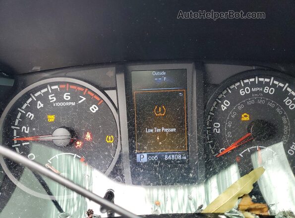 3TYSX5EN3MT003729 2021 TOYOTA TACOMA Gray Vista del cuadro de instrumentos