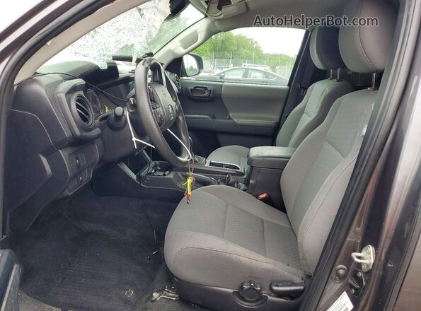 3TYSX5EN3MT003729 2021 TOYOTA TACOMA Gray Vista interior delantera