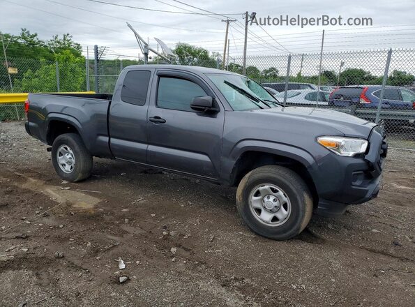 3TYSX5EN3MT003729 2021 TOYOTA TACOMA Gray Delantero derecho
