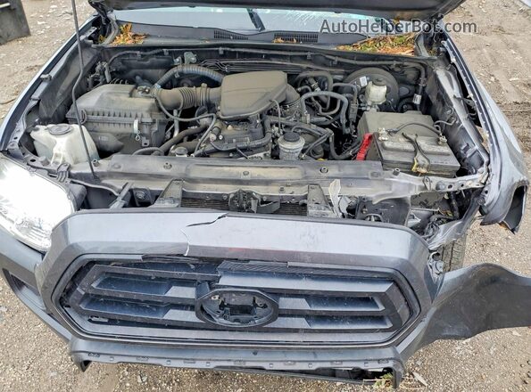 3TYSX5EN3MT003729 2021 TOYOTA TACOMA Gray Vista interior trasera