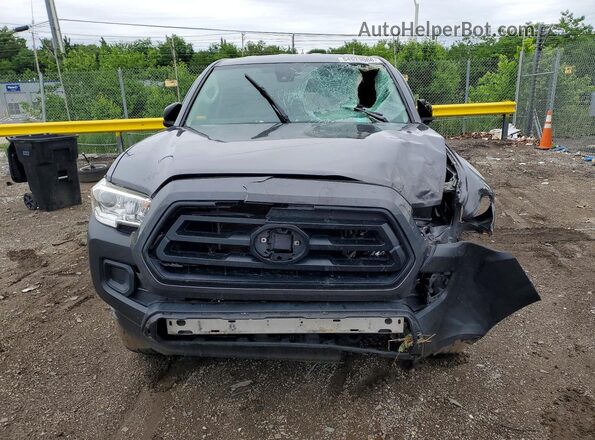 3TYSX5EN3MT003729 2021 TOYOTA TACOMA Gray Vista frontal