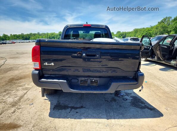 3TYSX5EN3MT007313 2021 TOYOTA TACOMA Black უკანა ხედი
