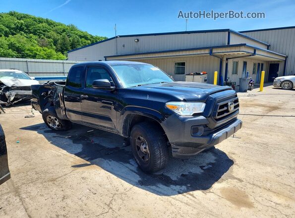 3TYSX5EN3MT007313 2021 TOYOTA TACOMA Black წინა მარჯვენა