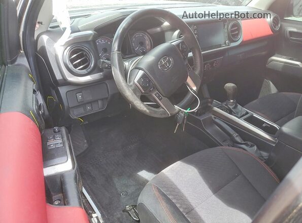 3TYSX5EN3NT017163 2022 TOYOTA TACOMA Gray Dashboard view