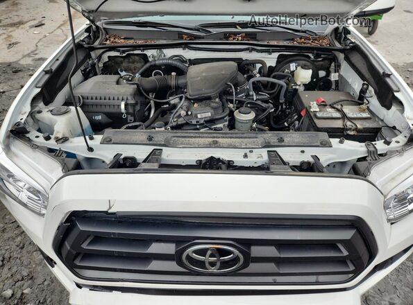 3TYSX5EN3PT017781 2023 TOYOTA TACOMA White სალონის 360-გრადუსიანი ხედი