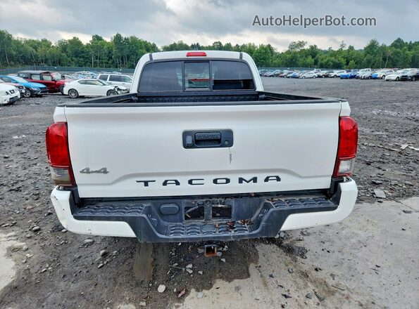 3TYSX5EN3PT017781 2023 TOYOTA TACOMA White უკანა ხედი