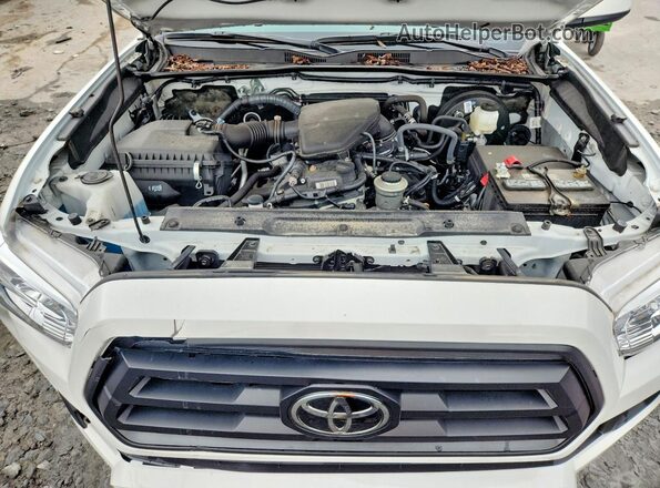 3TYSX5EN3PT017781 2023 TOYOTA TACOMA White უკანა სალონის ხედი