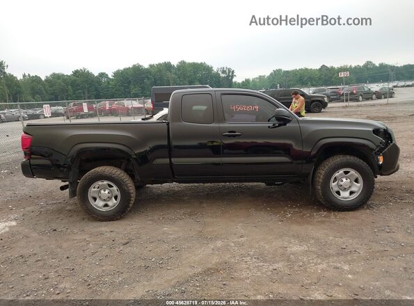 3TYSX5EN3PT021636 2023 TOYOTA TACOMA Black Вид задньої частини салону