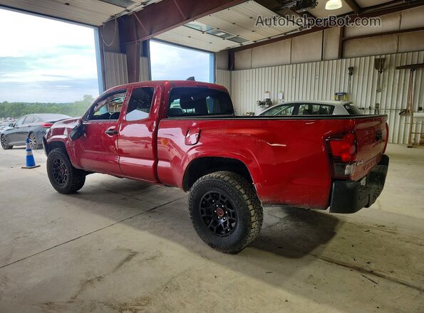 3TYSX5EN4NT013607 2022 TOYOTA TACOMA Red Trasero izquierdo