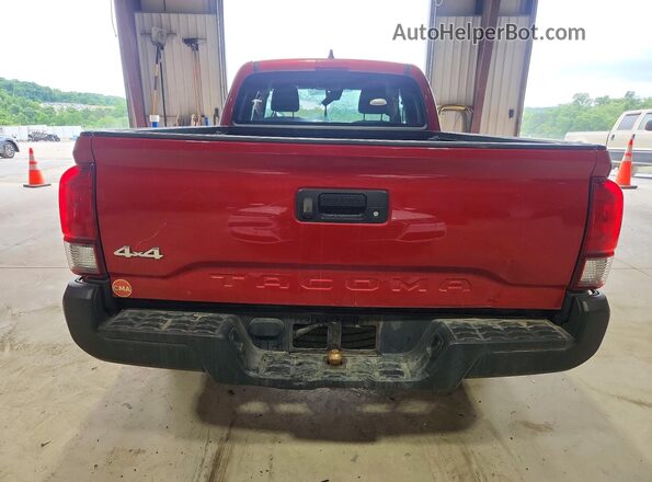 3TYSX5EN4NT013607 2022 TOYOTA TACOMA Red Vista trasera