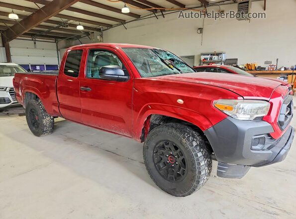 3TYSX5EN4NT013607 2022 TOYOTA TACOMA Red Delantero derecho
