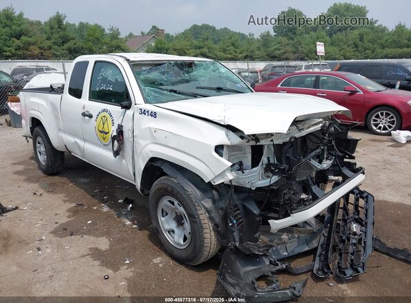 3TYSX5EN7NT016646 2022 TOYOTA TACOMA White Front view