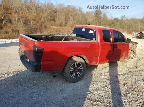 3TYSX5EN9NT011867 2022 TOYOTA TACOMA Red Հետևի աջ