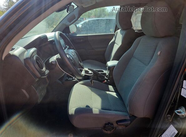 3TYSX5ENXLT002267 2020 TOYOTA TACOMA Black Front interior view