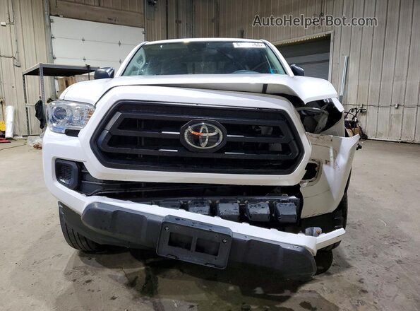 3TYSX5ENXMT003694 2021 TOYOTA TACOMA White Widok z przodu