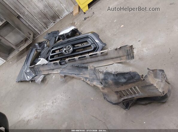 3TYSX5ENXPT019320 2023 TOYOTA TACOMA Gray Widok zestawu wskaźników