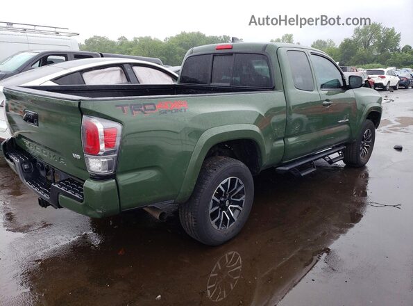 3TYSZ5AN0NT094542 2022 TOYOTA TACOMA Green Задня права чверть