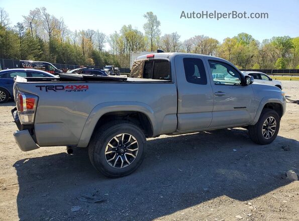 3TYSZ5AN2LT001145 2020 TOYOTA TACOMA Gray Tył prawy