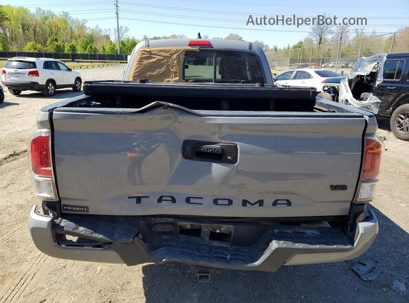 3TYSZ5AN2LT001145 2020 TOYOTA TACOMA Gray Widok z tyłu