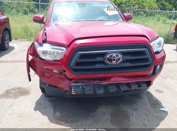 3TYSZ5AN3NT102309 2022 TOYOTA TACOMA Красный Вид спереди