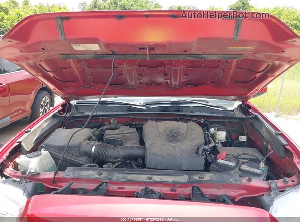 3TYSZ5AN3NT102309 2022 TOYOTA TACOMA Красный Вид сзади