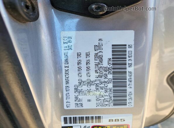 3TYSZ5AN4MT010401 2021 TOYOTA TACOMA Silver Вид підкапотного простору