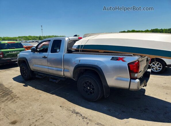 3TYSZ5AN4MT010401 2021 TOYOTA TACOMA Silver Задня ліва чверть