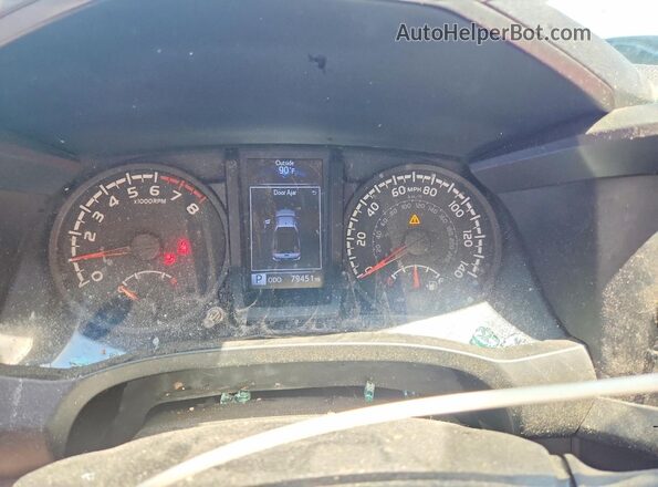 3TYSZ5AN4MT010401 2021 TOYOTA TACOMA Silver Вид щитка приладів