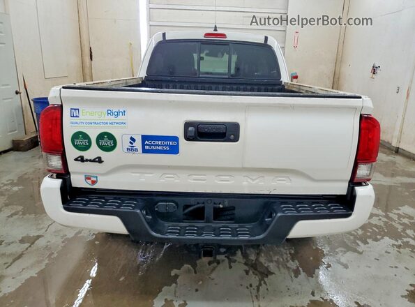 3TYSZ5AN4MT020975 2021 TOYOTA TACOMA White Հետևի տեսք