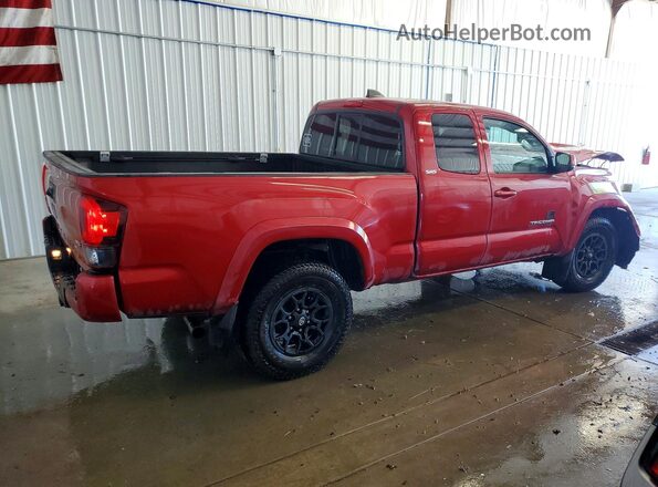 3TYSZ5AN4NT091949 2022 TOYOTA TACOMA Red Հետևի աջ