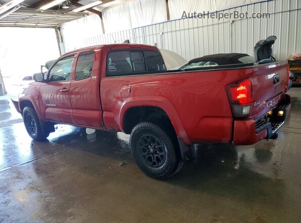 3TYSZ5AN4NT091949 2022 TOYOTA TACOMA Red Հետևի ձախ