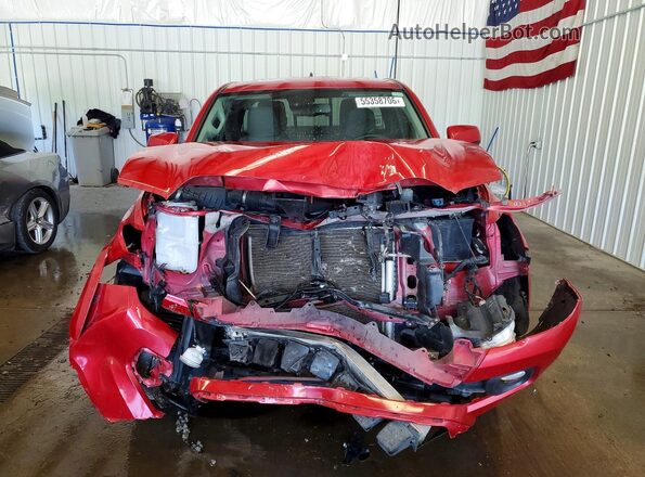 3TYSZ5AN4NT091949 2022 TOYOTA TACOMA Red Դիմացի տեսք