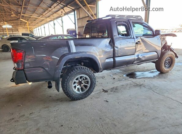 3TYSZ5AN5LT001740 2020 TOYOTA TACOMA Charcoal Rear right